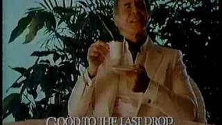 Ricardo Montalban for Maxwell House 1984 TV ad [upl. by Einwahr941]