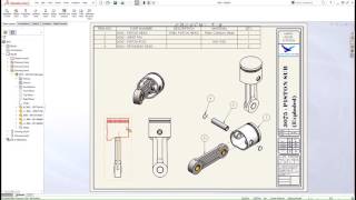 SOLIDWORKS Drawings Changing the Line Style For Components [upl. by Rolf34]