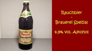 Spezial Rauchbier  Verkostungsvideo [upl. by Anirtac]