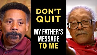 Tony Evans Inspiring Message From His Father [upl. by Efioa486]