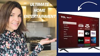 Unveiling the Ultimate Home Theater Roku TCL Smart TV Review [upl. by Ardnoik]