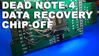 Samsung Note 4  Data Recovery from a destroyed phone [upl. by Bernardo114]