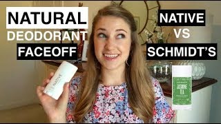 Best Natural Deodorant  Native Deodorant vs Schmidts Deodorant  This or That [upl. by Cohleen]