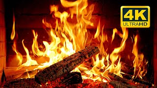 🔥 Cozy Fireplace 4K 12 HOURS Fireplace with Crackling Fire Sounds Crackling Fireplace 4K [upl. by Eidaj]