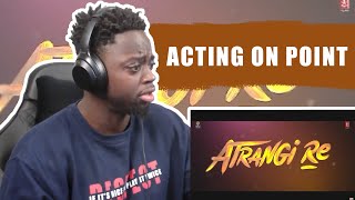 Atrangi Re  Official Trailer REACTION [upl. by Inafit]