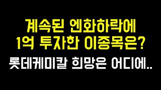 엔화하락에 1억 투자한 이종목  이엔에프테크놀로지 3분기 실적 나이쓰  삼성SDI 롯데케미칼 하이트진로 추매계획은 [upl. by Kilar]