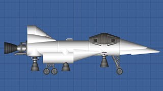 How to build a jet in Spaceflight simulator no DLCBlueprint in description [upl. by Adnilym90]