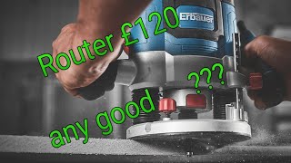 TOOL REVIEW ERBAUER ROUTER ER1200 [upl. by Yhpos]