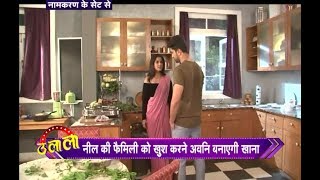 Sets Of Naamkaran Neel And Avni Fall In Love  Ulala [upl. by Zack524]