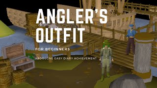 OSRS How To Get The Anglers Outfit Set Fishing Trawler Guide  Ardougne Easy Diary Task [upl. by Kezer]