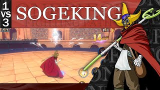 One Piece Fighting Path HL83  Sogeking 1vs3  Согекинг 1 против 3  そげキング 1vs3 [upl. by Oneg]