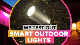 Philips Hue Outdoor Smart Lights Are they worth it [upl. by Borg873]