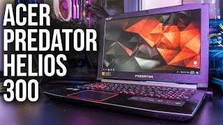 Acer Predator Helios 300 Gaming Laptop Review and Benchmarks [upl. by Cartie]