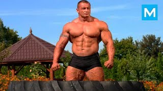 STRONGEST MMA FIGHTER  Mariusz Pudzianowski  Muscle Madness [upl. by Cherlyn]