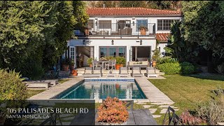 SOLD  Santa Monica Beach House with Hollywood Pedigree [upl. by Nillor544]