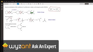 Reaction Mechanism for the Oxidation of Cyclohexene to Adipic Acid [upl. by Earlie]