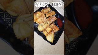 Crunchy amp Crispy fries recipe 😋✨❤️fries crispy crunchy potato recipe food snacks cooking [upl. by Eninnej]