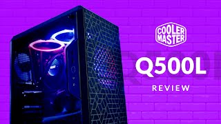 Cooler Master MasterBox Q500l Review  Top or just Hot [upl. by Nuahsad]