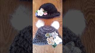 Crochet Day  Fun Vintage Style Winter Hats [upl. by Biles]