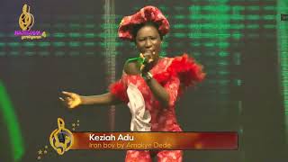 Nsoromma week 4 Keziah Adu performs Iron Boy by Amakye Dede [upl. by Harbird174]