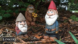 Carve A Gnome From a Block of Wood  Beginners Full Tutorial DIY [upl. by Hu]