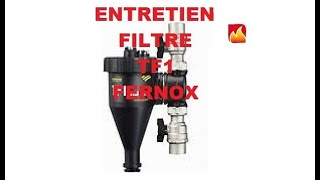 Entretien filtre antiboue TF1 Fernox [upl. by Kale]