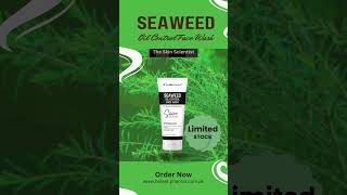 Seaweed Face Wash Illuminate Your Skin With This Allinone Cleanser For Every Skin Type [upl. by Cyler]