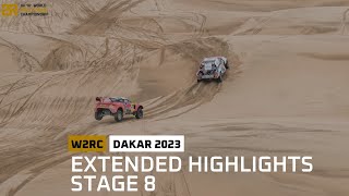 Extended highlights Stage 8 Dakar2023  W2RC [upl. by Ethelyn93]