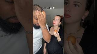 Prank qui tourne mal  humour œuf couple shorts prank family eggs [upl. by Ellicec]