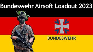 German Bundeswehr Airsoft Kit 2023UpdatedLoadoutFlecktarn [upl. by Aiuqal104]