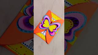 Teachers Day Butterfly Card ☺ DIY Handmade Card shorts youtubeshorts teachersday diy craft [upl. by Kellen]