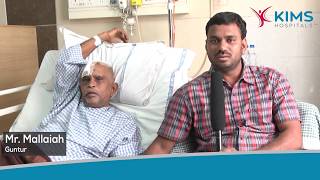 Mr Mallaiahs Testimonial  FTP Decompressive Craniectomy  Dr Manas Kumar Panigrahi [upl. by Atsirhc]