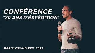 Conférence Mike Horn  quot20 ans dexpéditionquot au Grand Rex Paris 2019 [upl. by Adaurd963]