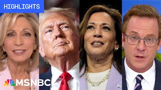 Countdown to the 2024 election Day 84  MSNBC Highlights [upl. by Nyrok]