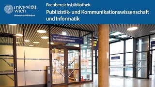 THE FB Publizistik und Kommunikationswissenschaft und Informatik [upl. by Rab]