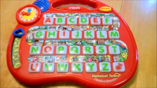 VTech Alphabet Town Touch amp Discover [upl. by Lalo]