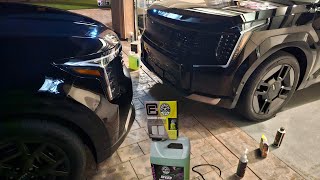 Ceramic Detail Coating  Small Review Kia Gt Line Fleet EV9 amp Carnival [upl. by Kcirre326]