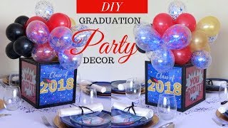 Super Easy amp Affordable Graduation Party Decorations  Dollar Tree Graduation Party Ideas [upl. by Sillyhp561]