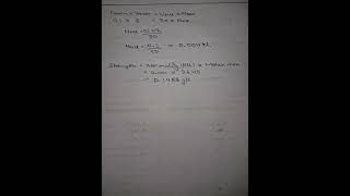 To determine the strength of given HCl acid conductometrically by titrating it against 01N NaOH [upl. by Weasner]