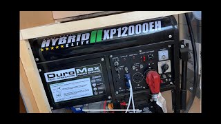 A generator review that money can’t buy  Duromax XP12000EH Power out for 145 Days straight [upl. by Pease873]