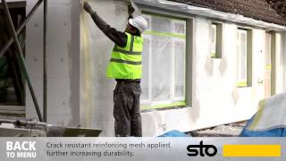 Sto External Wall Insulation Case Study Bedford Farm [upl. by Yerd]