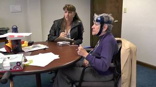 tDCS Treatment with Severe Brocas Aphasia [upl. by Seira822]