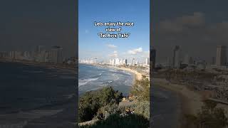 Nice View of Tel Aviv Yafo Israel yafobeach telaviv [upl. by Saxena]