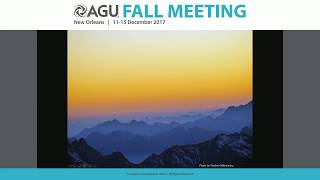 2017 Fall Meeting  PP42A Climate of the Common Era II [upl. by Hsiwhem]