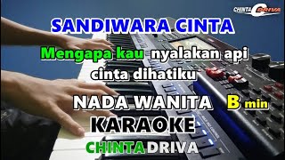 sandiwara cinta karaoke nada wanita nike ardila kn7000 [upl. by Rotberg]