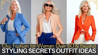 Styling Secrets Chic Outfit Ideas for Women Over 50 60 and Beyond [upl. by Danaher844]