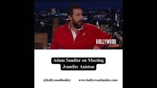 Adam Sandler on Meeting Jennifer Aniston  FallonTonight [upl. by Alvina]