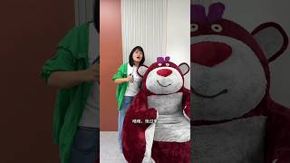 Super Cute Bear Sofa 🐼🥳 mini wood toy  woodworking art skill  wood  hand crafts  shorts [upl. by Rene727]