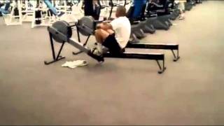 Rowing Machine Fail [upl. by Halyahs178]