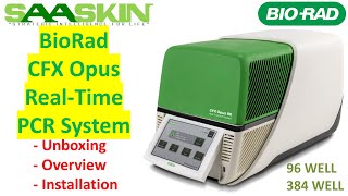 BioRad CFX Opus RealTime PCR Systems  12011319  12011452  12016658 [upl. by Enitnatsnoc]